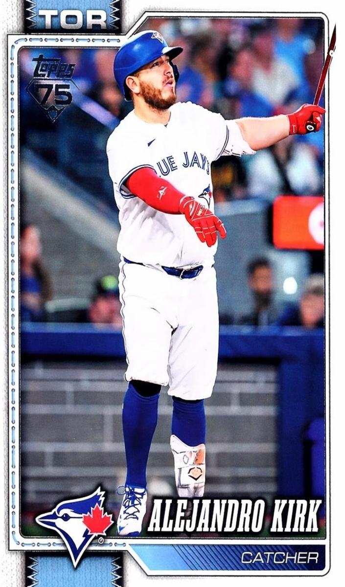 Alejandro Kirk 2026 Topps Baseball card