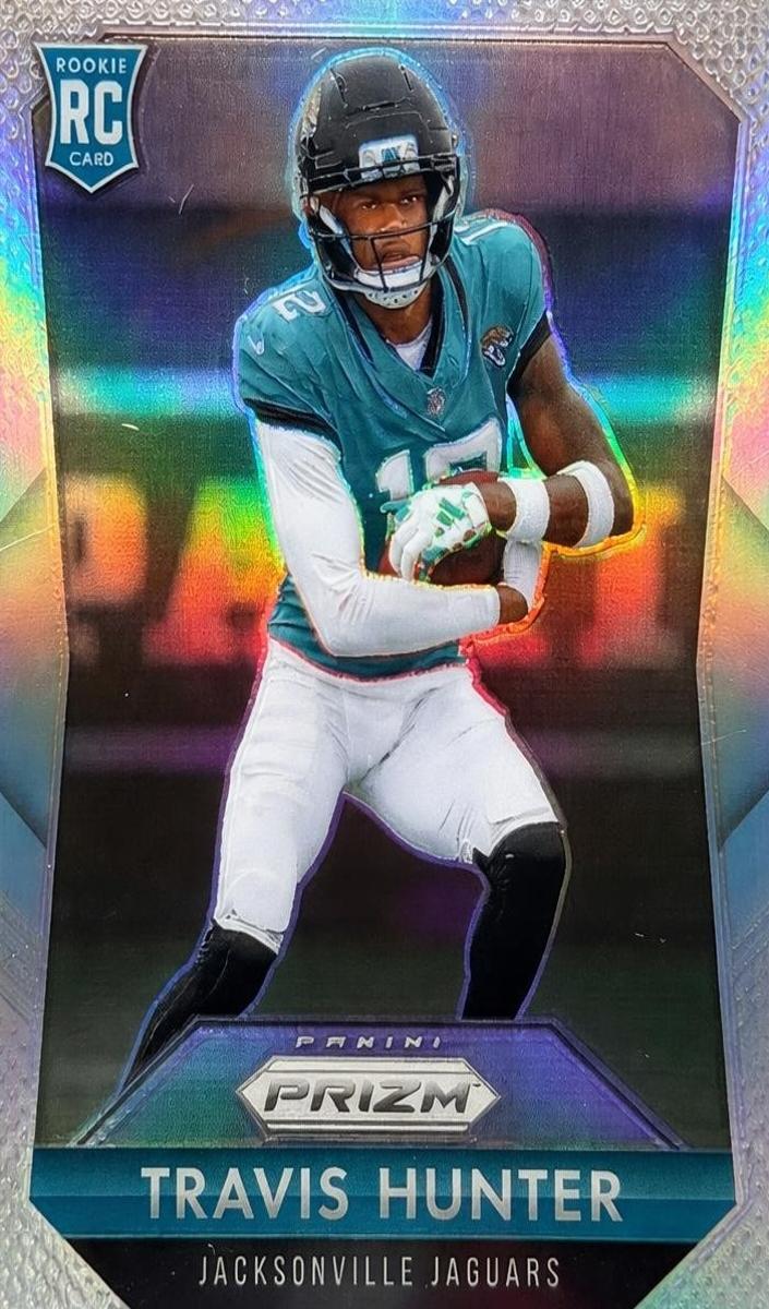 2025 Panini Revolution Rookie Autograph Travis Hunter #2 card