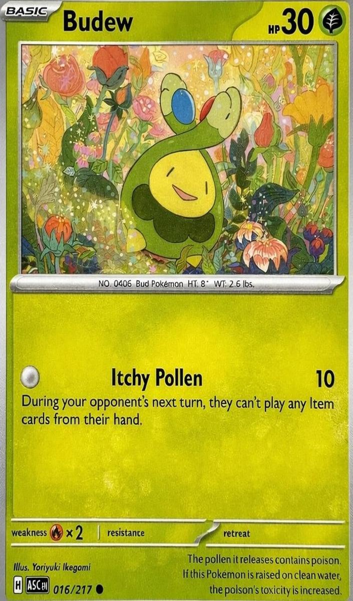 Budew 2026 Pokemon Mega Evolution Ascended Heroes