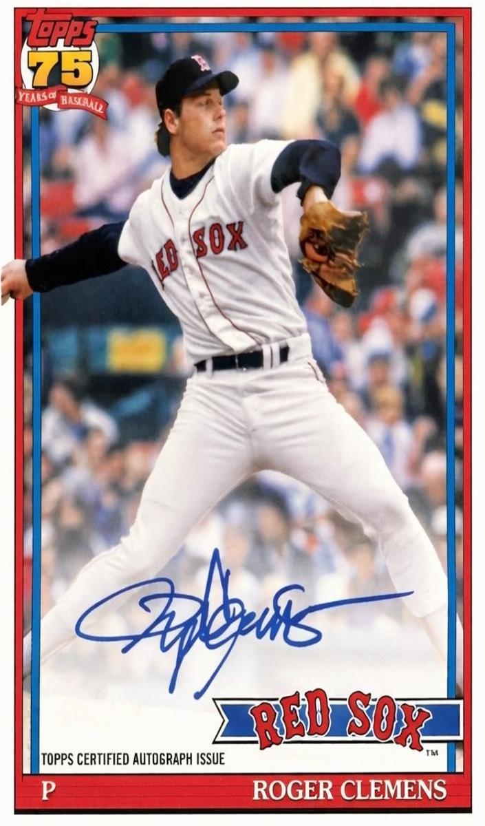 Roger Clemens card