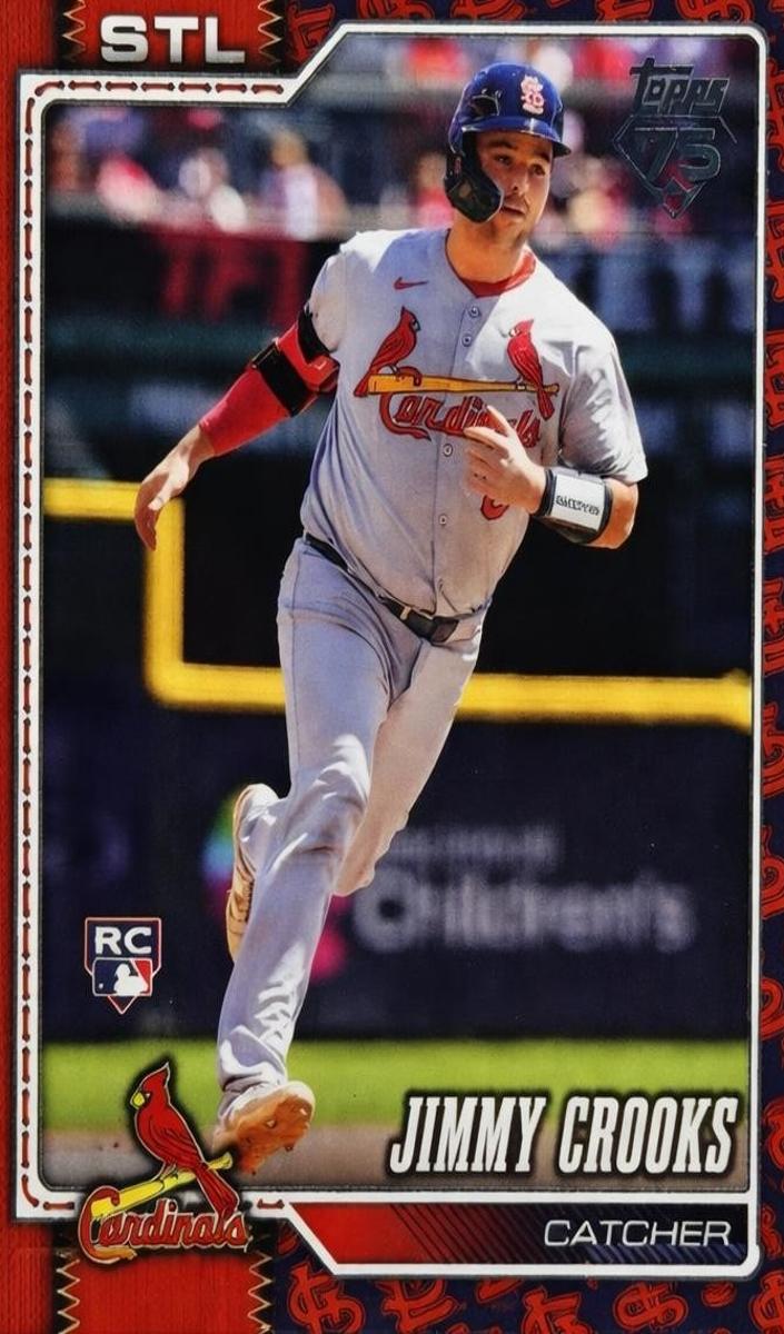 Jimmy Crooks 2026 Topps Baseball card