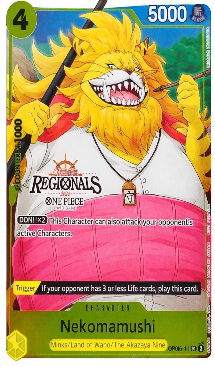 2024 Nekomamushi [Offline Regionals Winner] #OP06-110