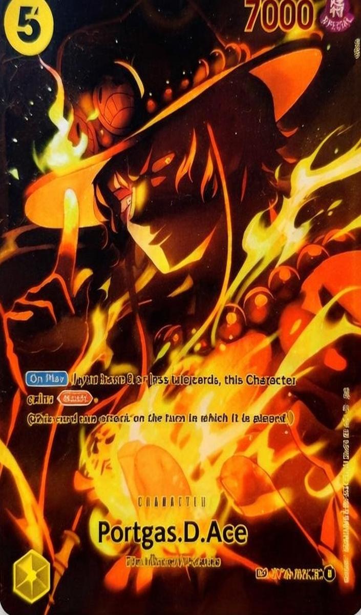 2025 One Piece Alt Art #011 Portgas D front