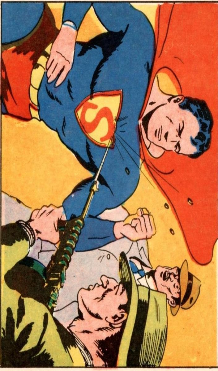 1940 Superman vs Bank Robbers #6