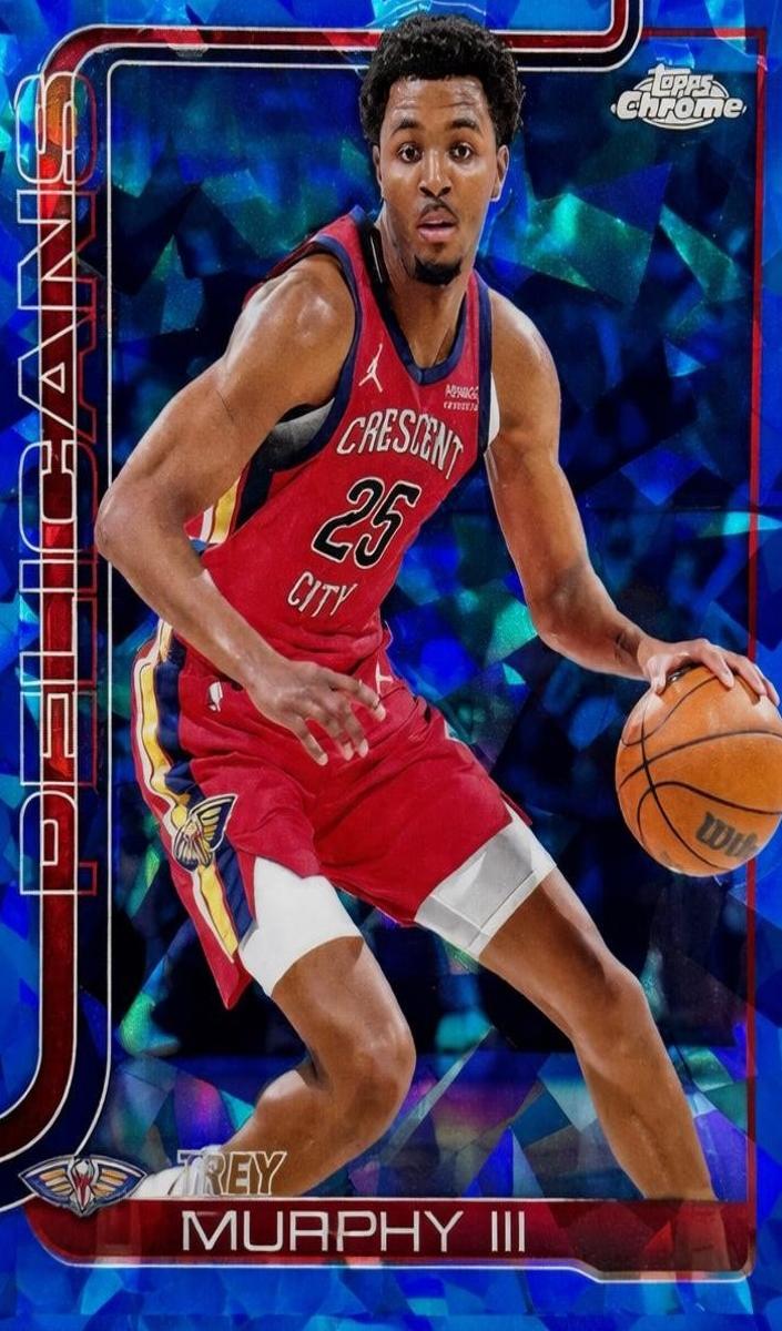 2025 Topps Chrome Sapphire Trey Murphy III #104 card
