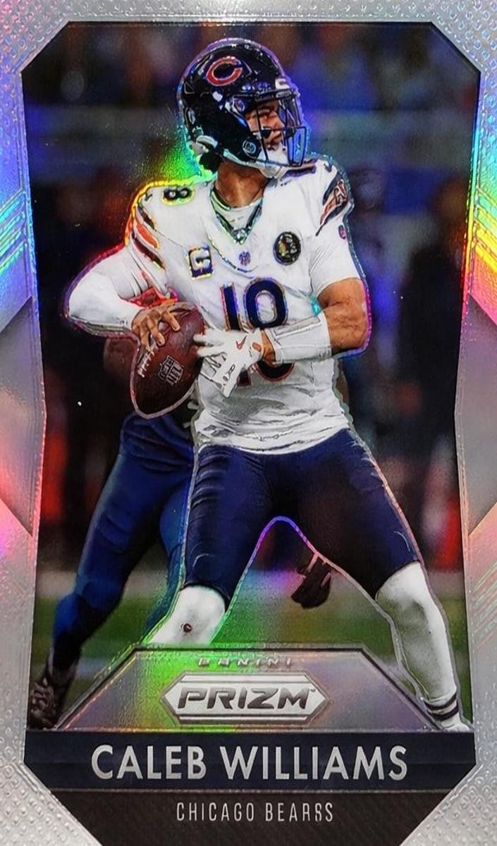 2025 Panini Donruss Caleb Williams [Press Proof Purple] #7 card