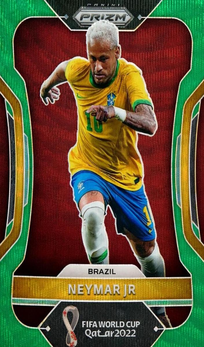 2022 Neymar Jr [Prizms Green Wave] #32