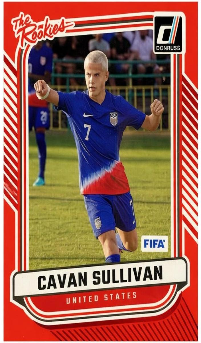 2024 Panini Donruss Cavan Sullivan [Gold] #7 card