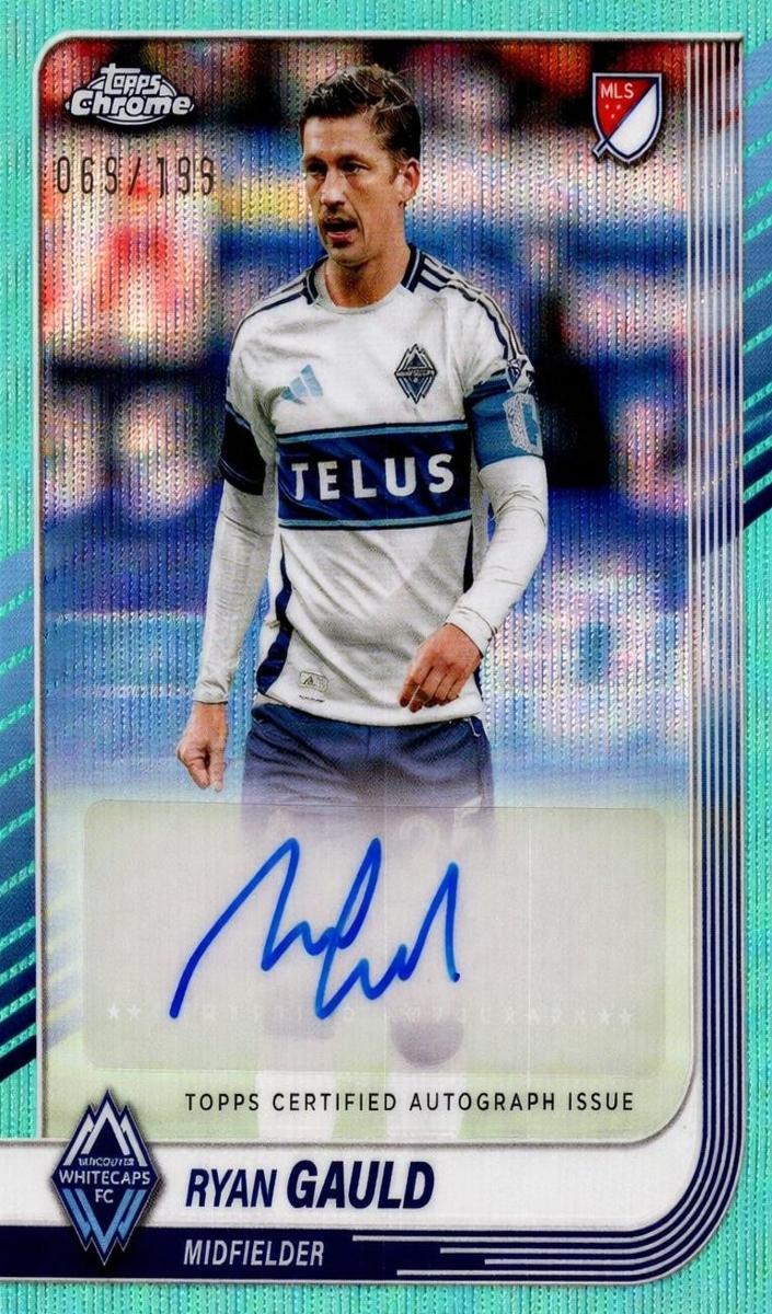 2025 Ryan Gauld [Aqua Wave Refractor] #CA-RG