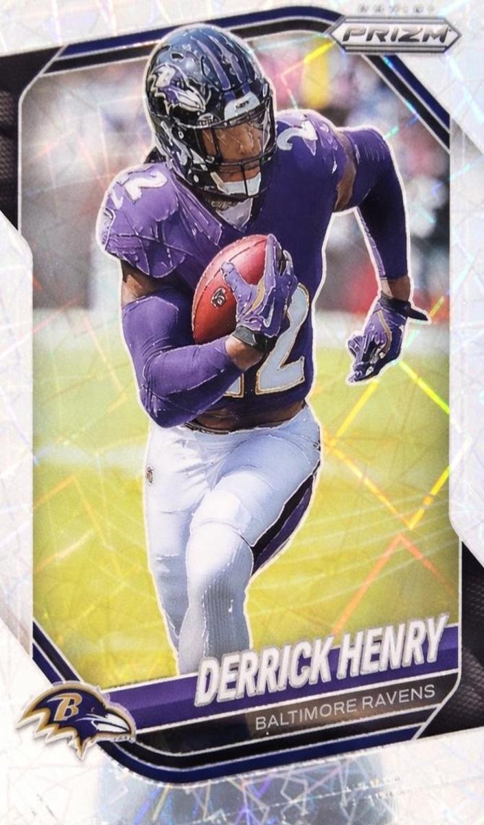 Derrick Henry 2025 Prizm Football card