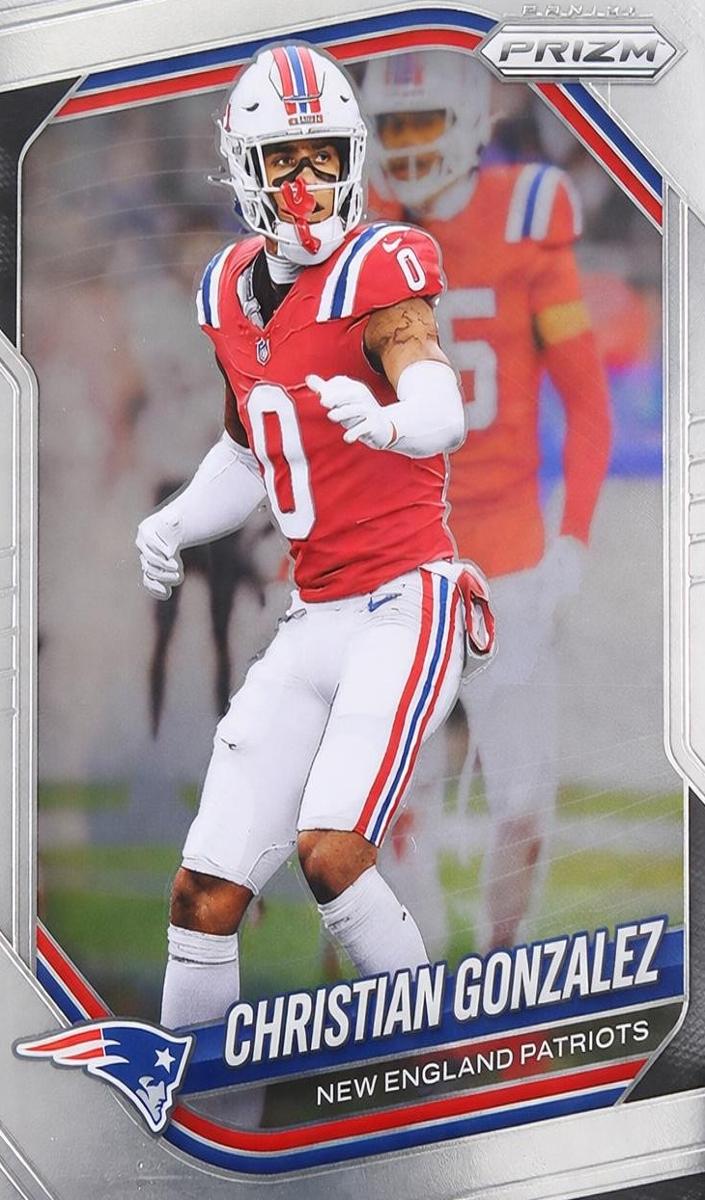 Christian Gonzalez 2025 Prizm Football card