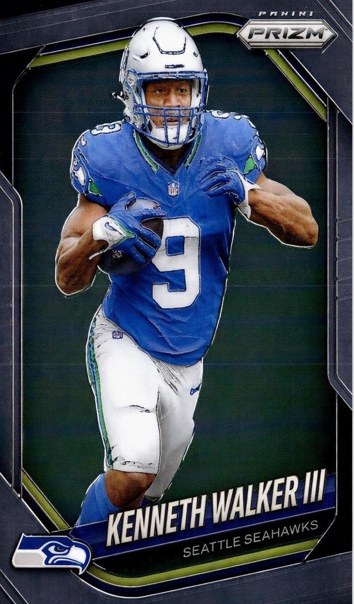 Kenneth Walker III 2025 Prizm Football card
