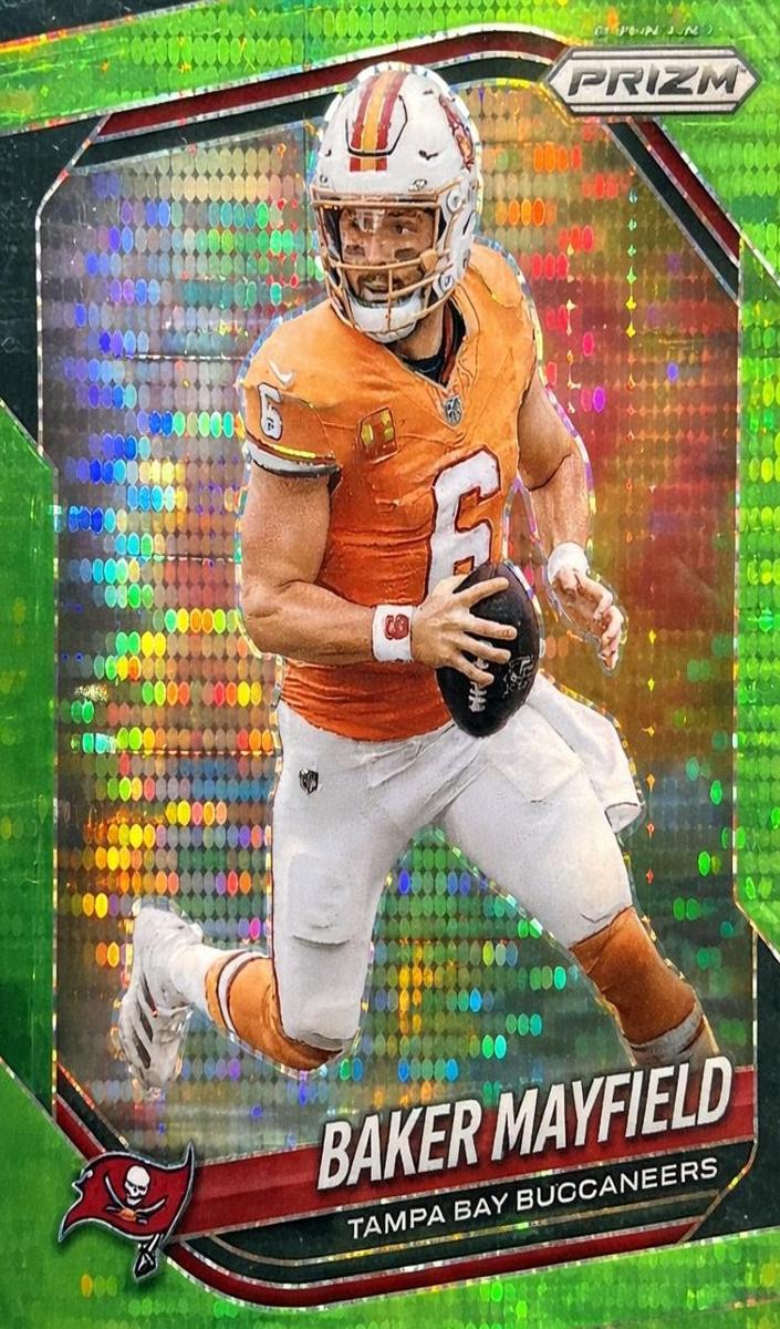 Baker Mayfield 2025 Prizm Football card