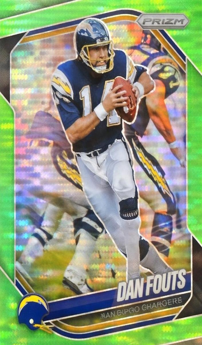 Dan Fouts 2025 Prizm Football card