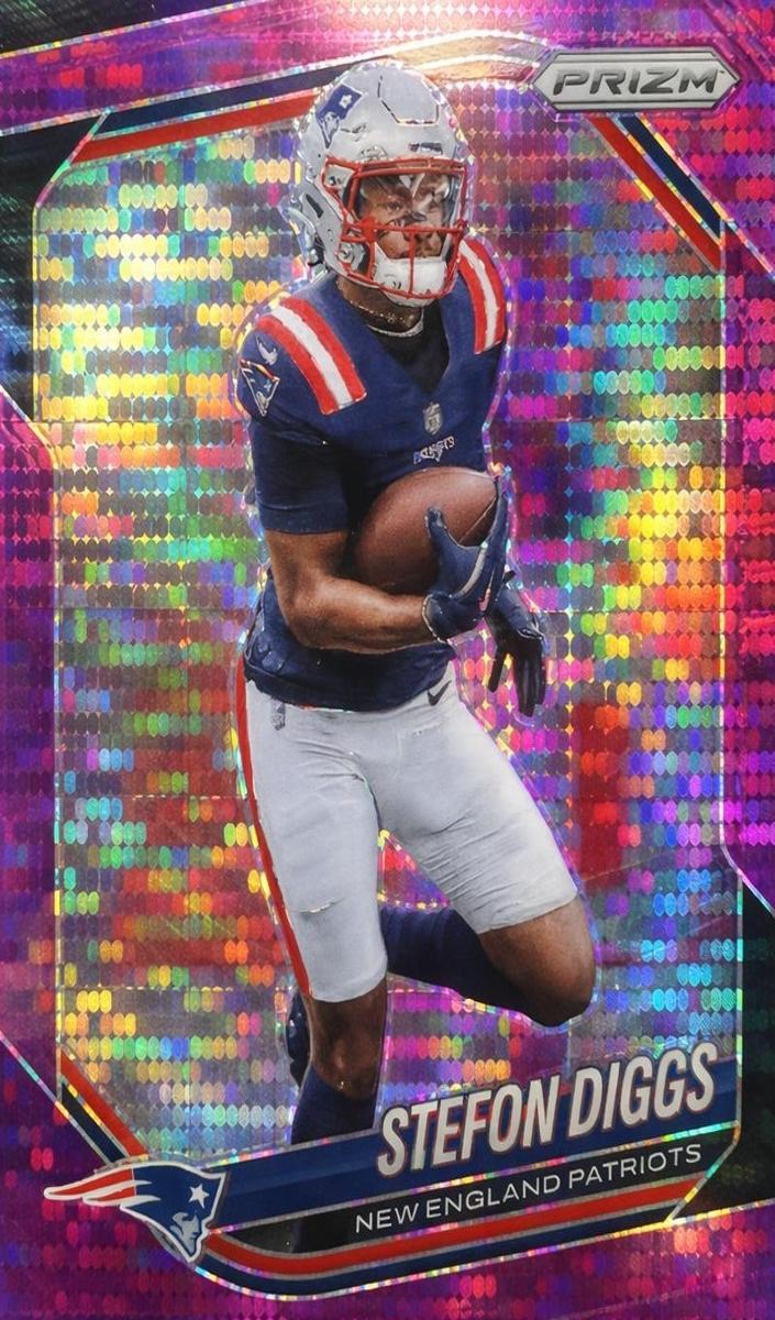 Stefon Diggs 2025 Prizm Football card