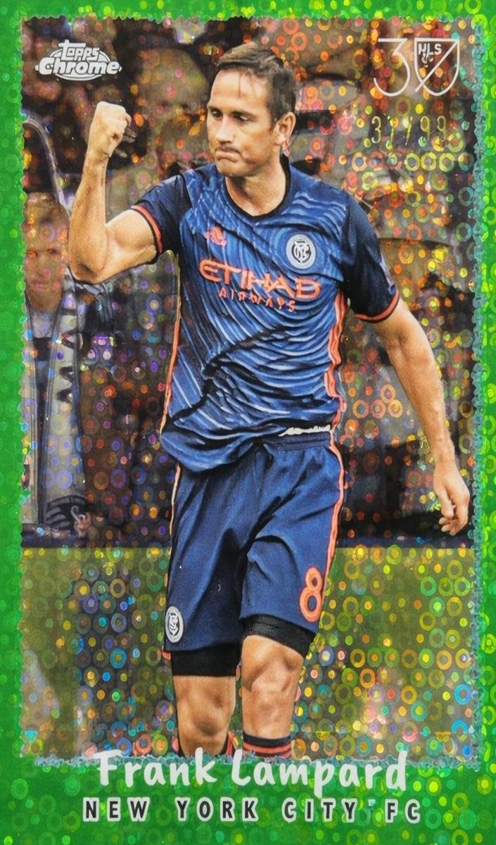 Frank Lampard 2025 Chrome MLS Soccer card