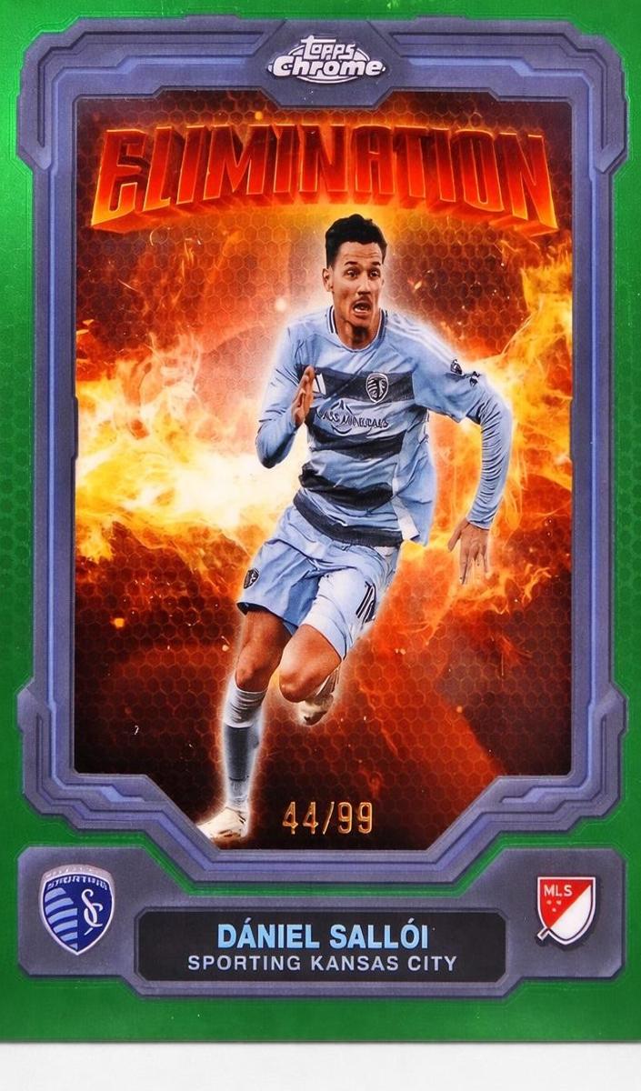 Daniel Salloi 2025 Chrome MLS Soccer card