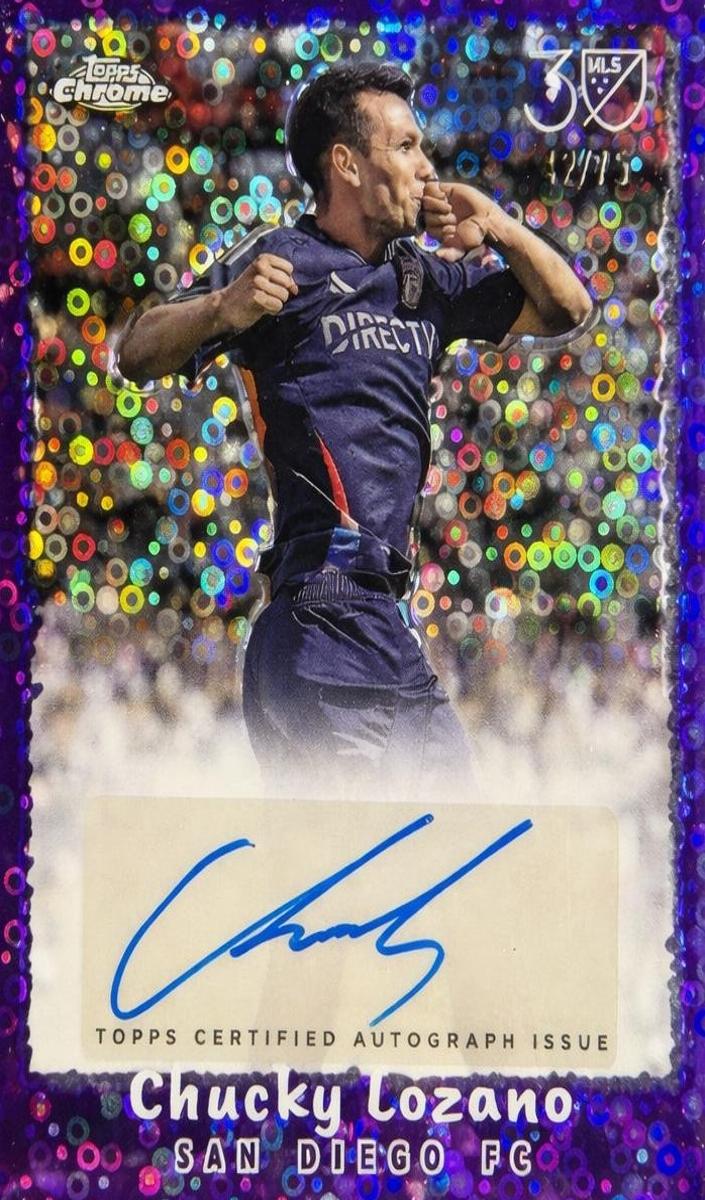 2025 Chucky Lozano [Purple Donut Holes Refractor] #NFA-CL
