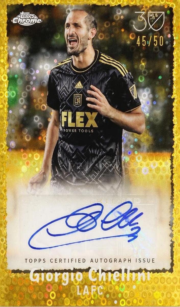 Giorgio Chiellini 2025 Chrome MLS Soccer card