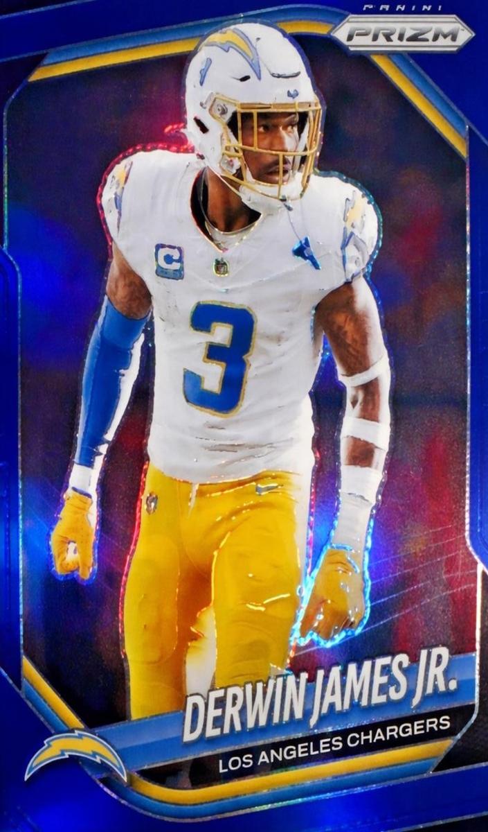 Derwin James Jr. 2025 Prizm Football card