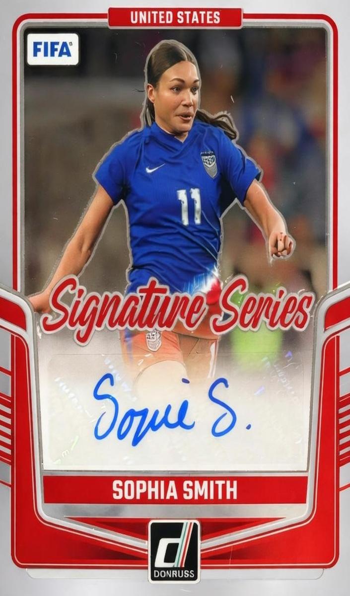 2024 Panini Donruss Sophia Smith #SS-SS card