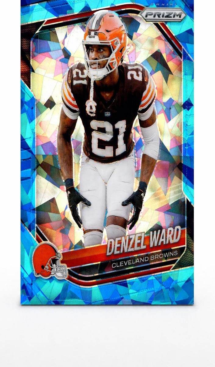 Denzel Ward 2025 Prizm Football card