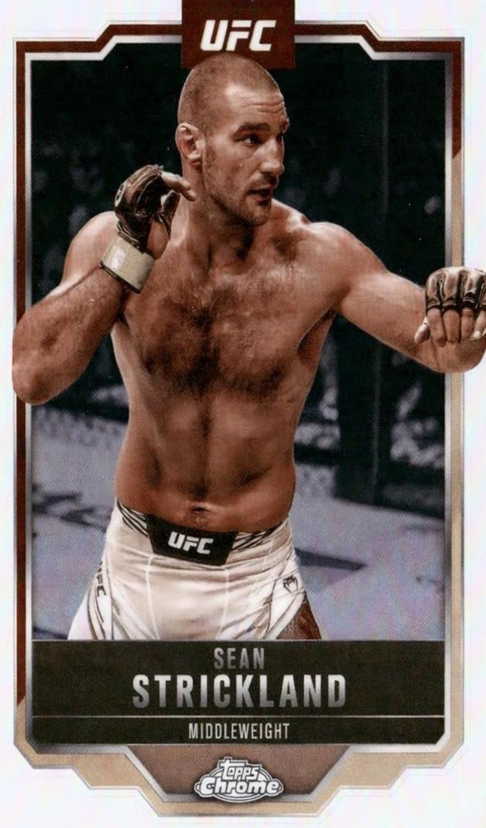 2025 Sean Strickland [Sepia Refractor] #74