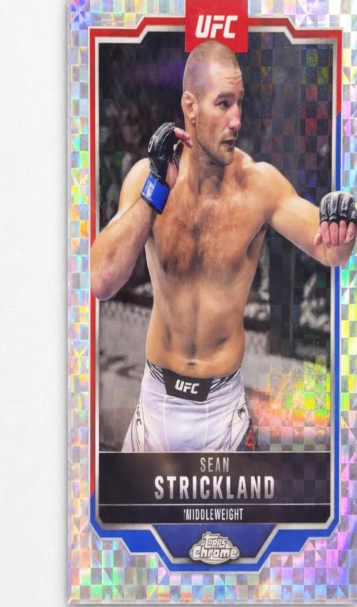 2025 Sean Strickland [X-Fractor] #74