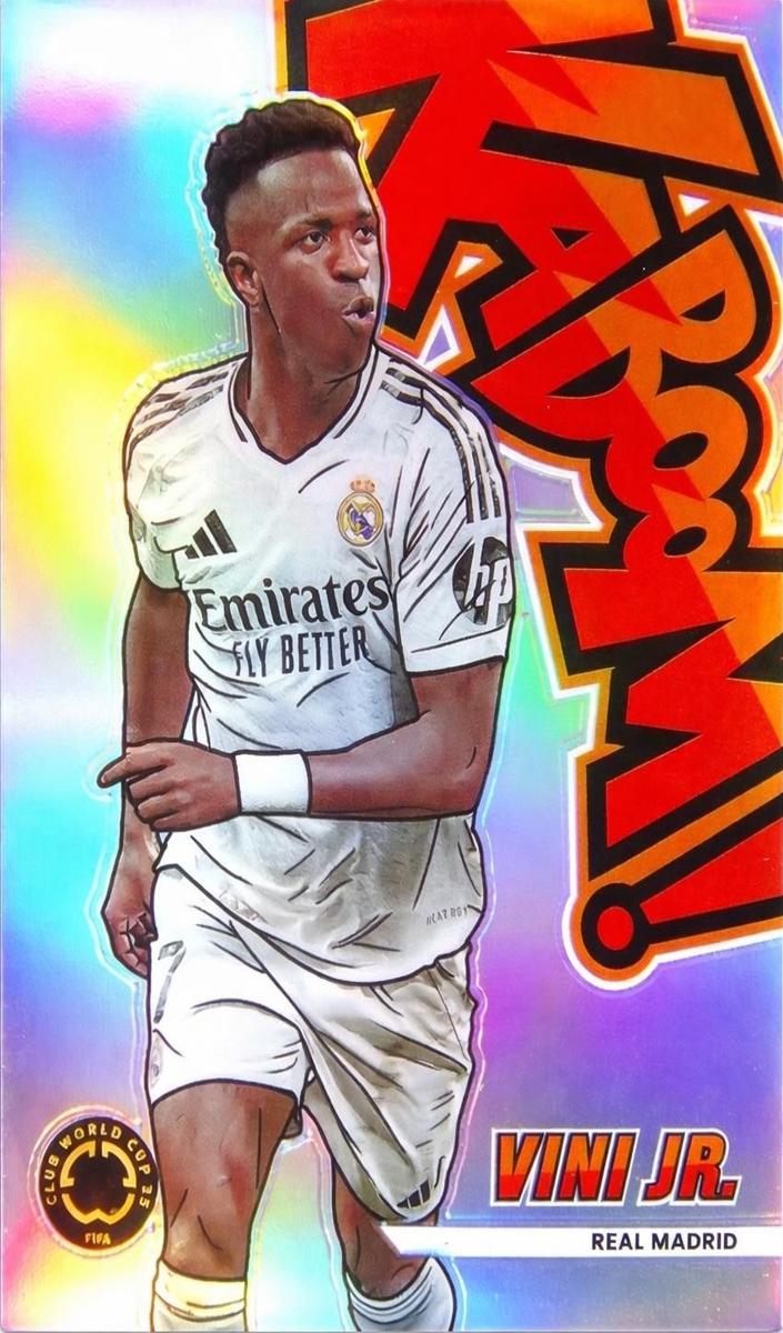 Vini Jr. 2025 Panini Prizm FIFA Club World Cup KABOOM! Soccer