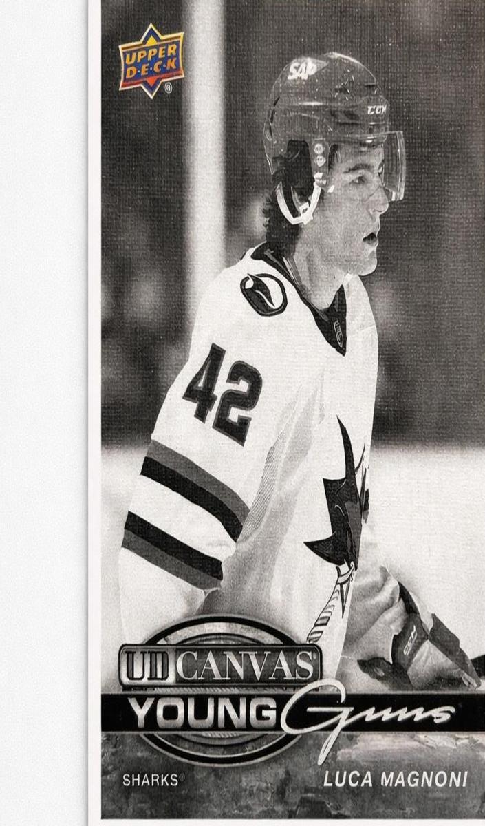 2025 Upper Deck Luca Cagnoni [Black and White] #C-113 card