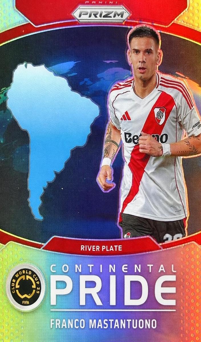 2025 Panini Prizm FIFA Club World Cup Franco Mastantuono #18 card