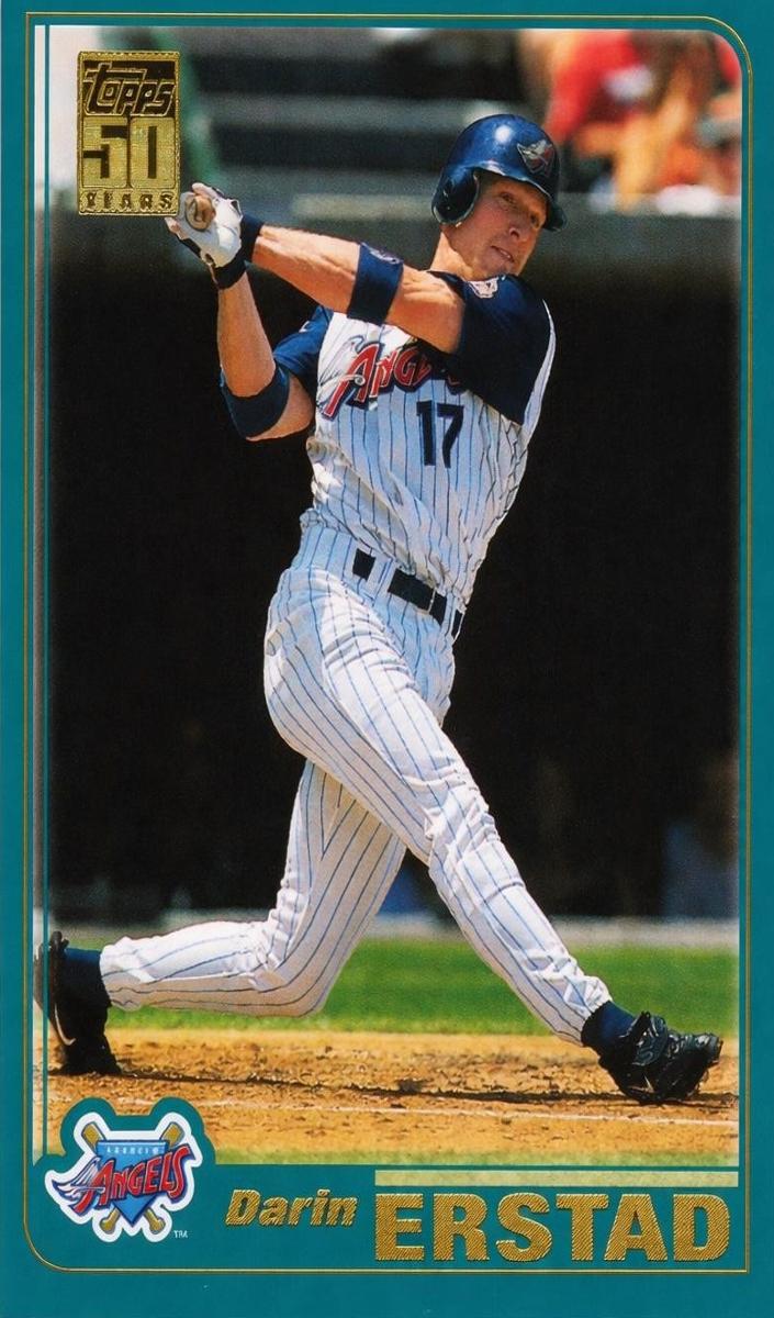 2001 Topps Darin Erstad #80 card