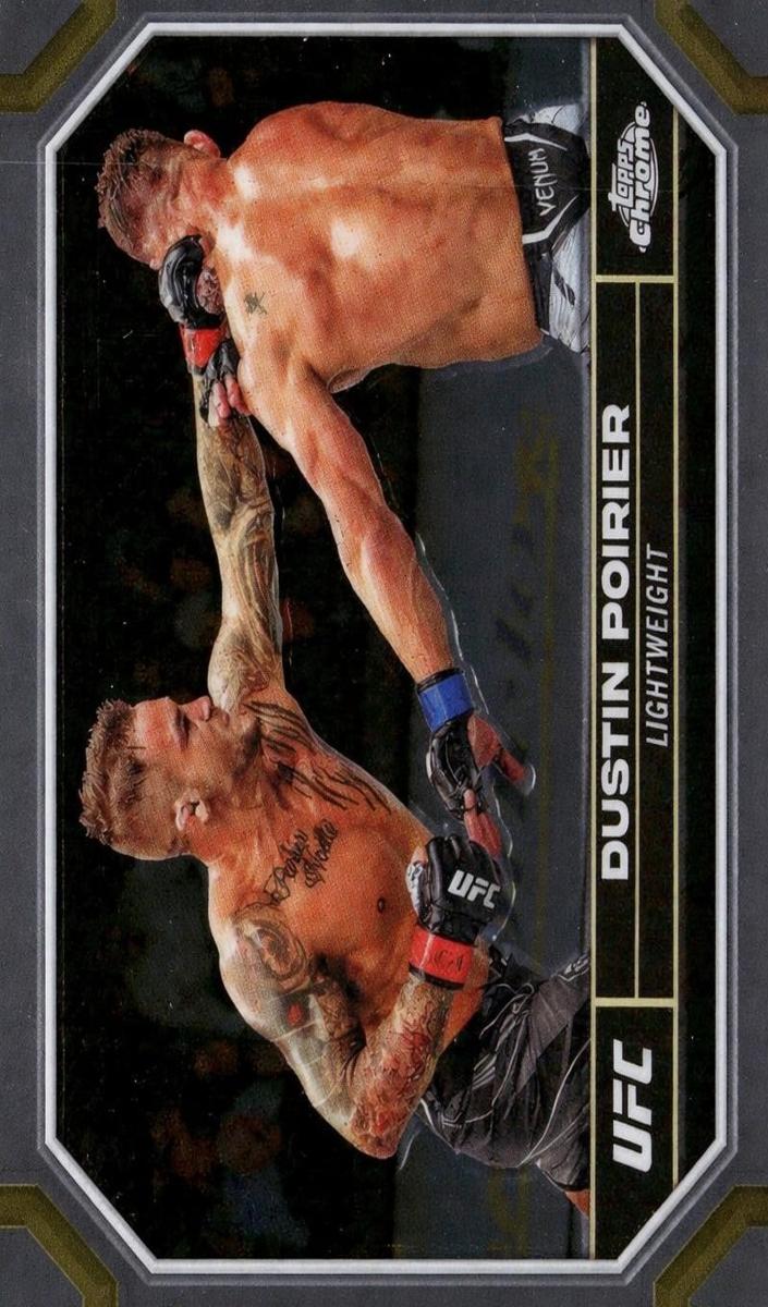 2024 Dustin Poirier [Black Refractor] #64