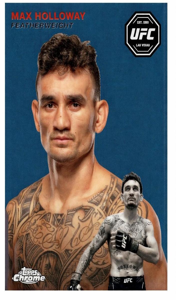 2024 Max Holloway [Black Refractor] #FFT-9