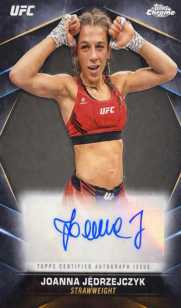 2024 Joanna Jedrzejczyk [Orange Refractor] #CVA-JJE