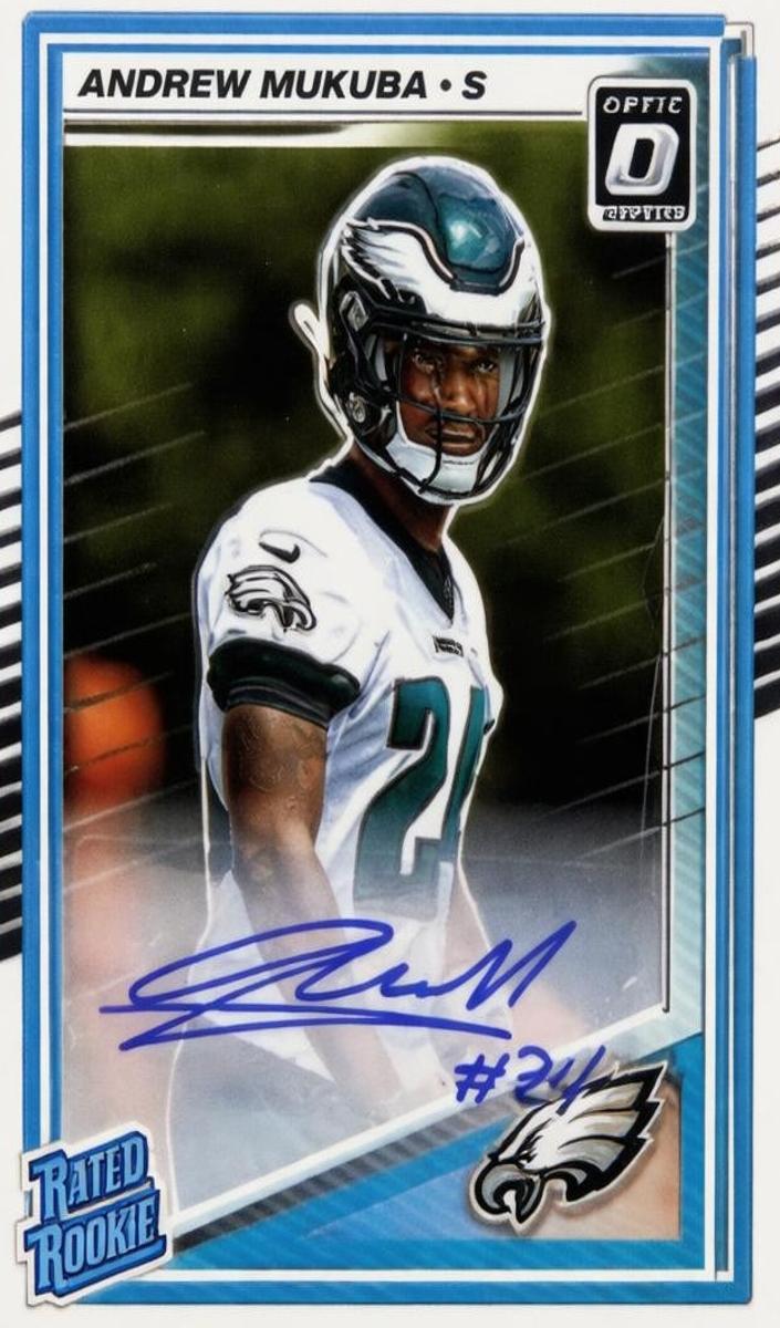 2025 Donruss Optic Andrew Mukuba #297 card