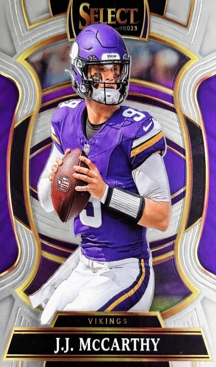 J.J. McCarthy 2025 Select Football card