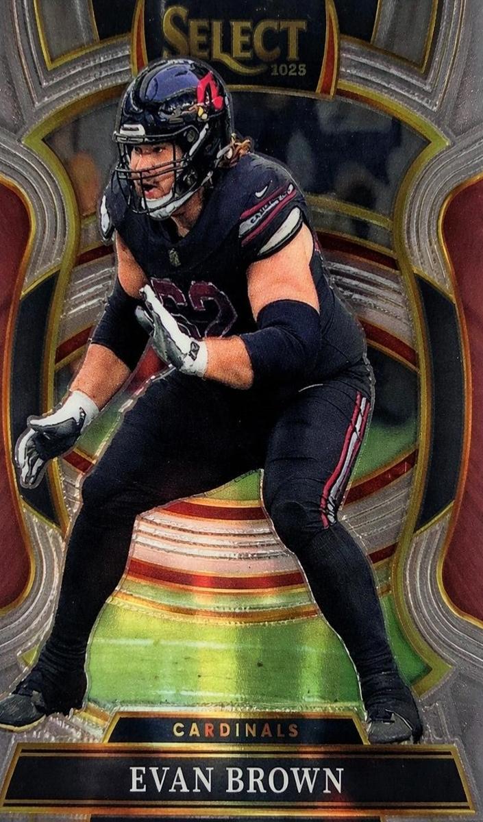 Evan Brown 2025 Select Football card