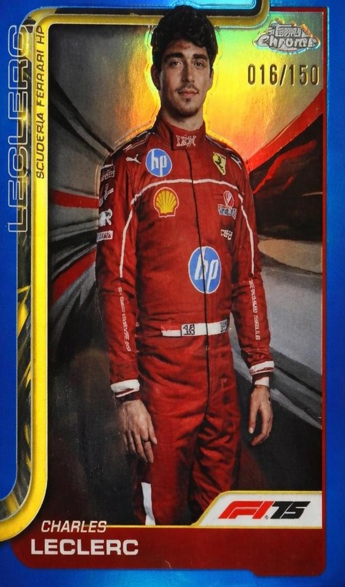 2025 Charles Leclerc [Blue Refractor] #3