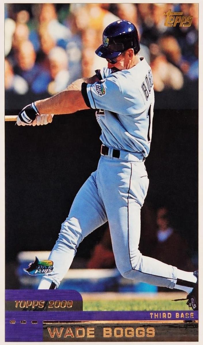 Wade Boggs 2000 Topps Baseball
