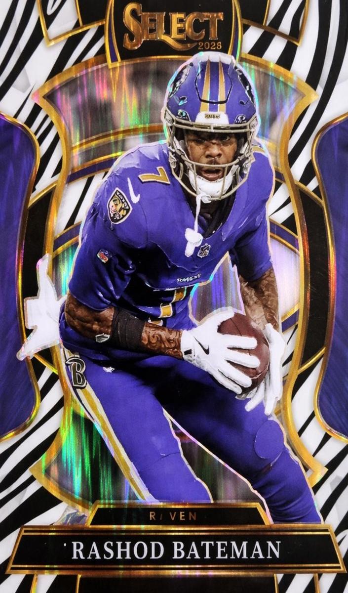 Rashod Bateman 2025 Select Football card