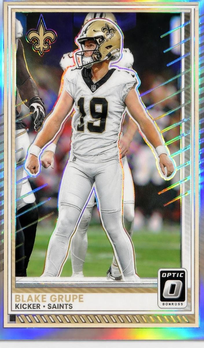 Blake Grupe 2025 Donruss Optic Football card