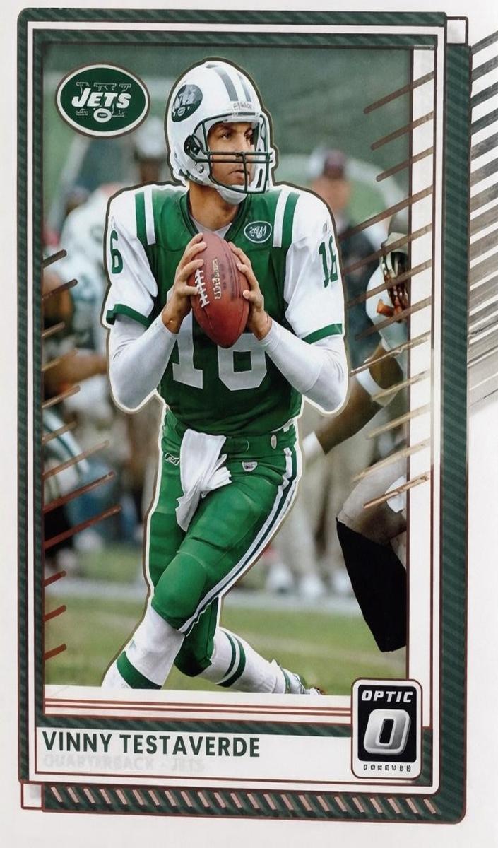 Vinny Testaverde 2025 Donruss Optic Football card