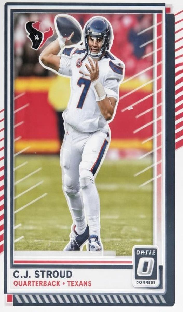 C.J. Stroud 2025 Donruss Optic Football card