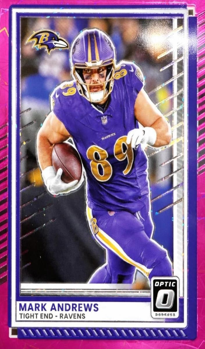 Mark Andrews 2025 Donruss Optic Football card