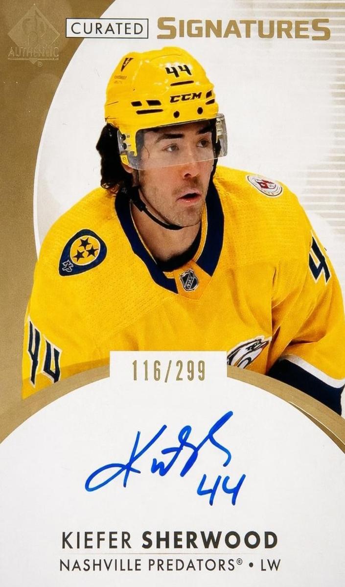 2023 SP Authentic Kiefer Sherwood #SPC-KS card