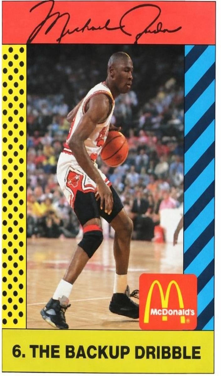 1990 Michael Jordan [The Backup Dribble Pink Back] #6