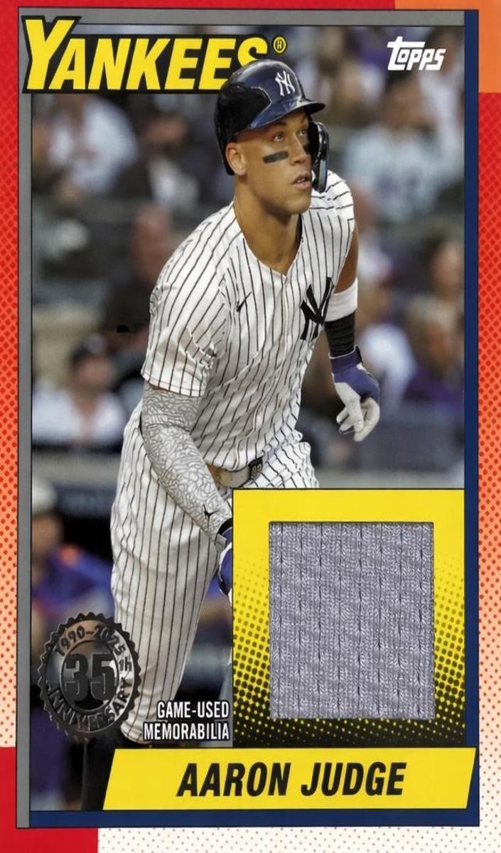 2025 Aaron Judge #90RU-AJ