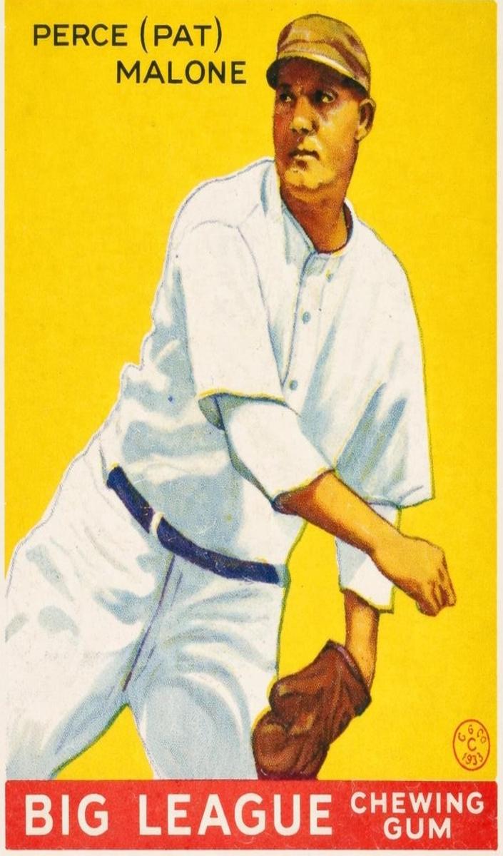 1933 Perce (Pat) Malone #55