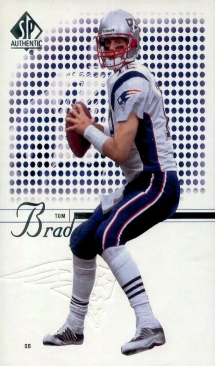 Tom Brady 2002 SP Authentic Football